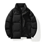 Chaqueta acolchada hombre térmica impermeable cremallera broches casual invierno - Nils