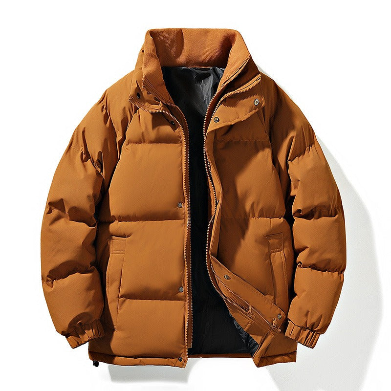 Chaqueta acolchada hombre térmica impermeable cremallera broches casual invierno - Nils