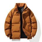 Chaqueta acolchada hombre térmica impermeable cremallera broches casual invierno - Nils