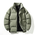 Chaqueta acolchada hombre térmica impermeable cremallera broches casual invierno - Nils