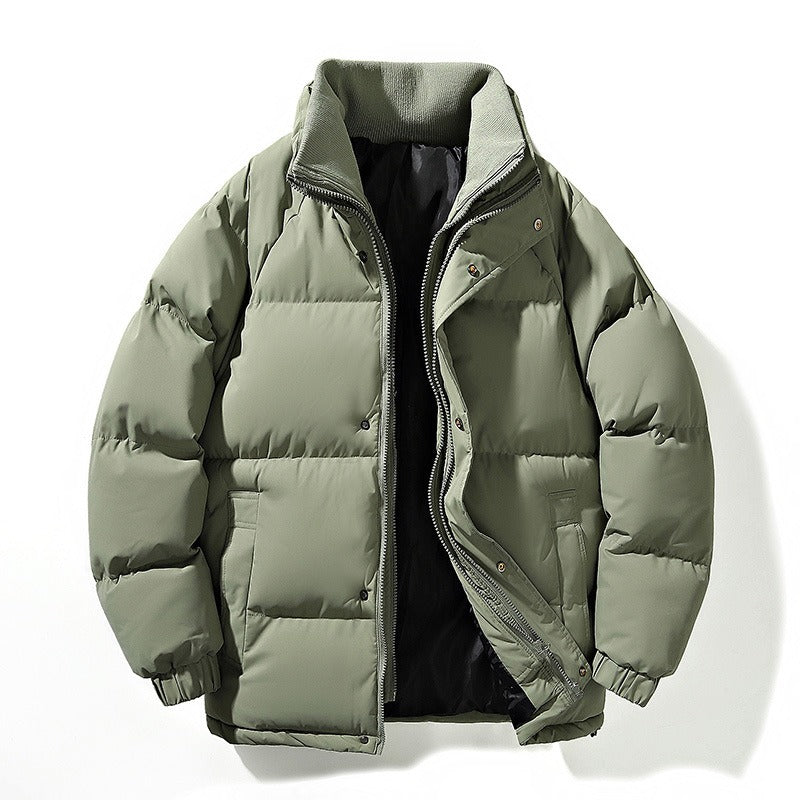 Chaqueta acolchada hombre térmica impermeable cremallera broches casual invierno - Nils