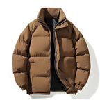 Chaqueta acolchada hombre térmica impermeable cremallera broches casual invierno - Nils