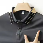 Camiseta polo para hombre tejido técnico transpirable estilo casual - Mateo