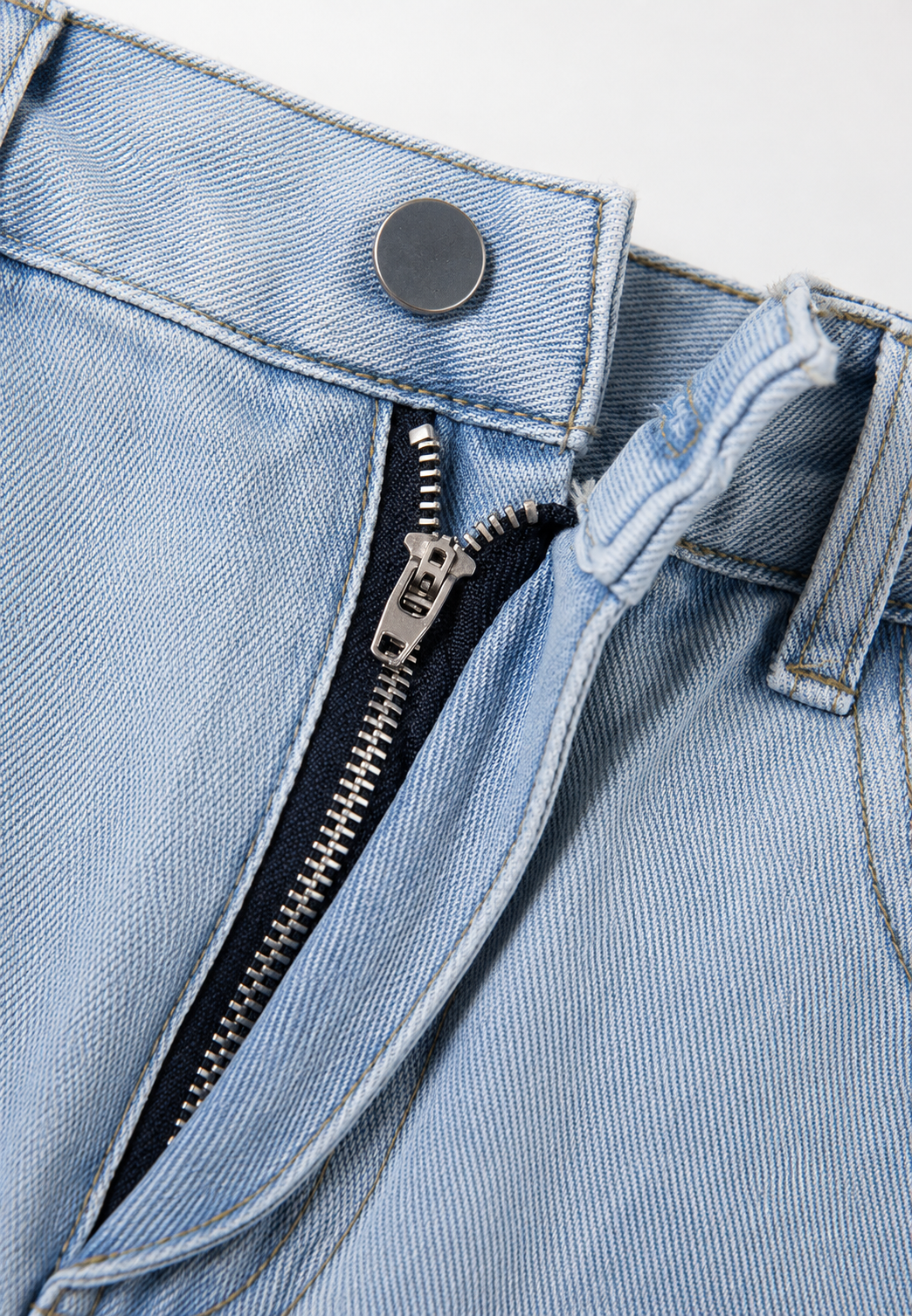 Jeans mujer tiro bajo pierna ancha larga - Kerstin
