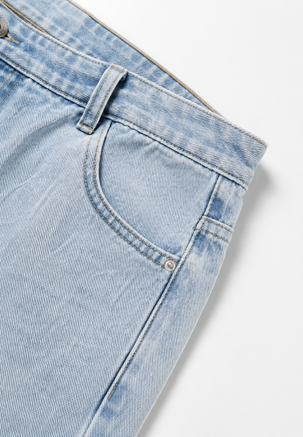 Jeans mujer tiro bajo pierna ancha larga - Kerstin