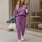 Conjunto para mujer de dos piezas efecto punto - Ameline