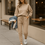 Conjunto para mujer de dos piezas efecto punto - Ameline