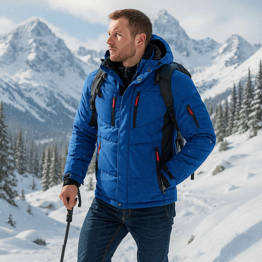 Chaqueta de esquí para hombre térmica y cortaviento - Eryndor