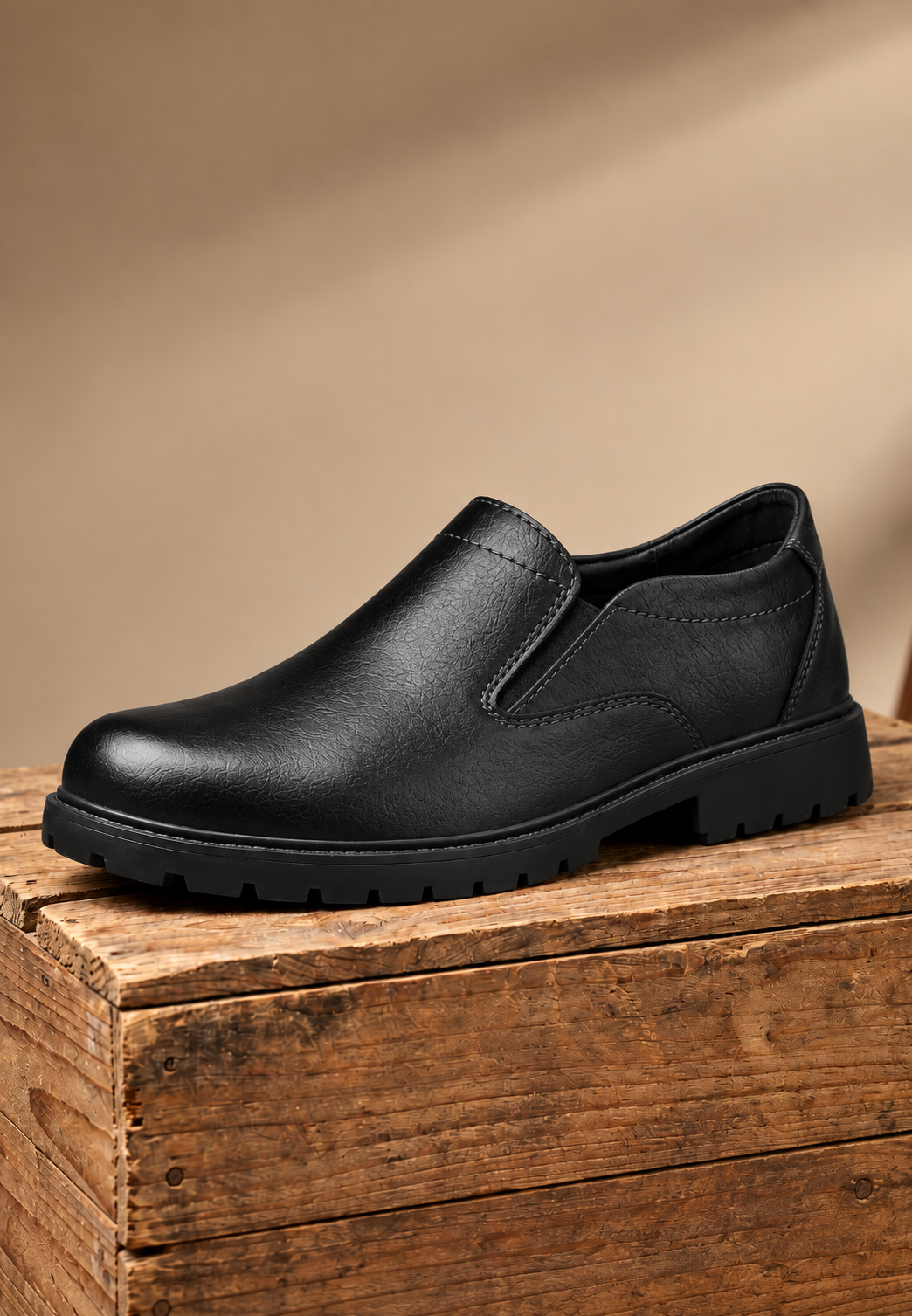 Mocasín hombre suela track elásticos laterales - Jorrit