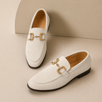 Mocasines hombre hebilla metálica diseño clásico - René