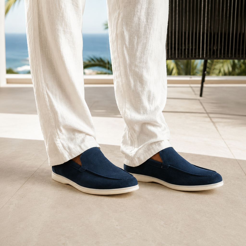 Mocasines hombre diseño liso estilo de otoño - Gerald