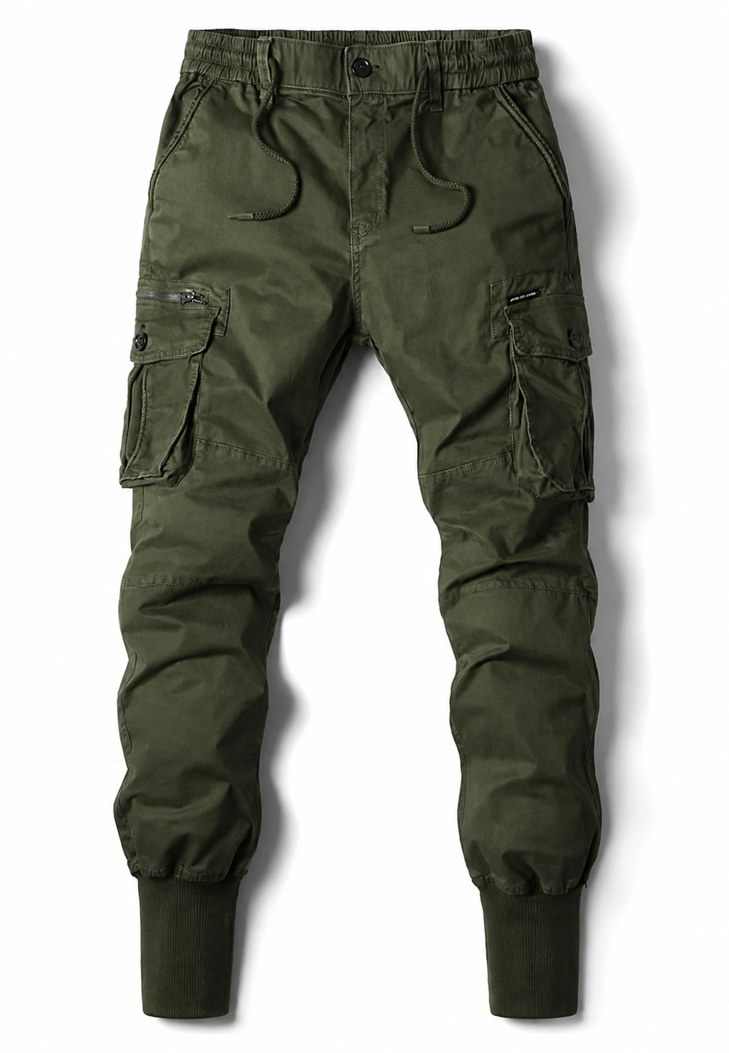 Pantalón jogger cargo hombre multibolsillos con cremallera - Nicolai