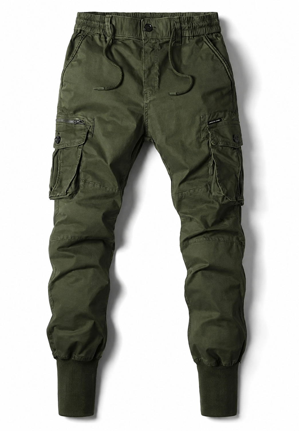 Pantalón jogger cargo hombre multibolsillos con cremallera - Nicolai