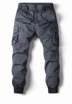 Pantalón jogger cargo hombre multibolsillos con cremallera - Nicolai