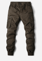 Pantalón jogger cargo hombre multibolsillos con cremallera - Nicolai