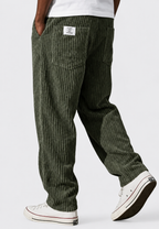 Pantalón de pana hombre corte holgado con bolsillos - Bastian