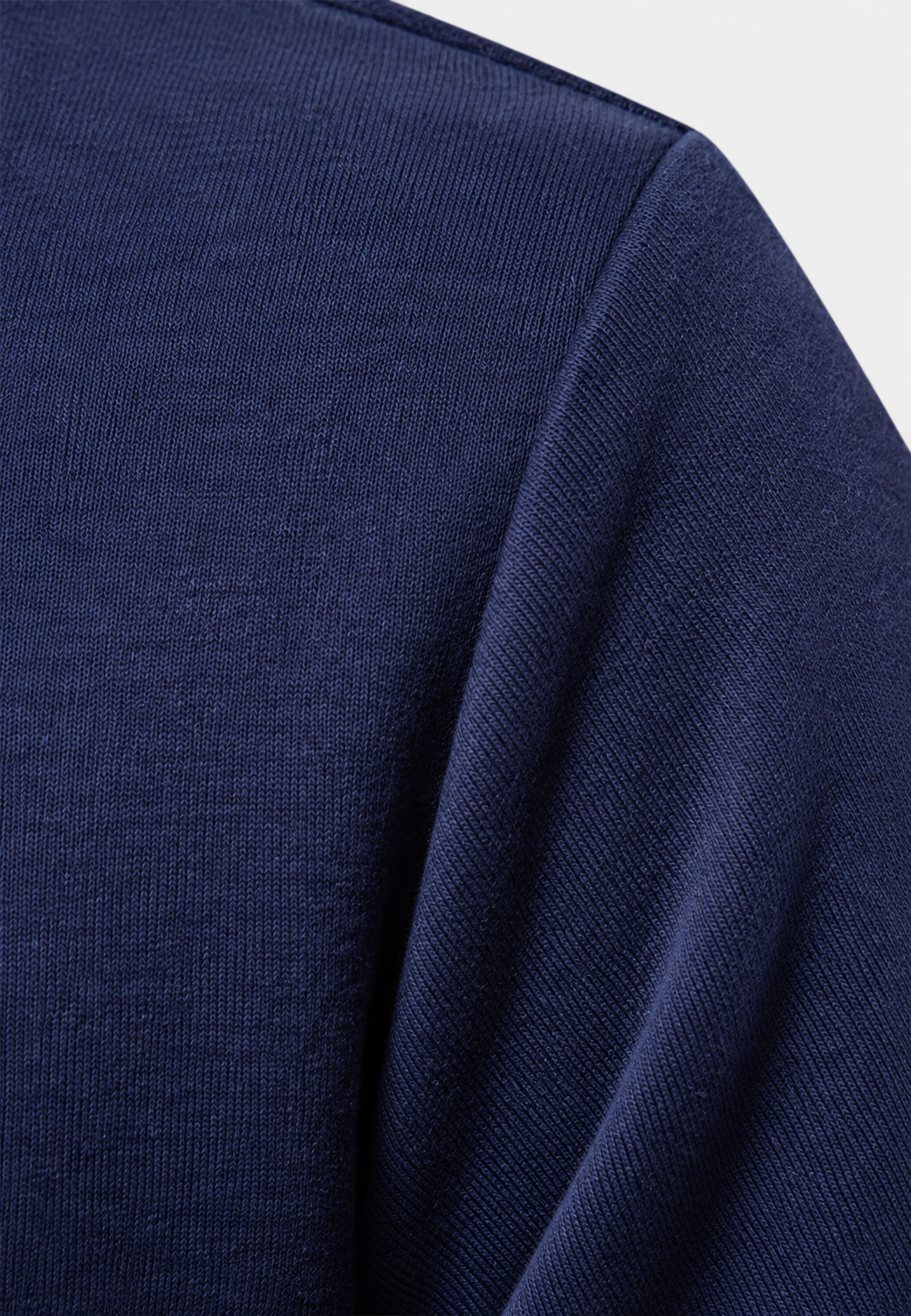 Polo hombre manga larga cuello contraste botonadura corta - Cassian