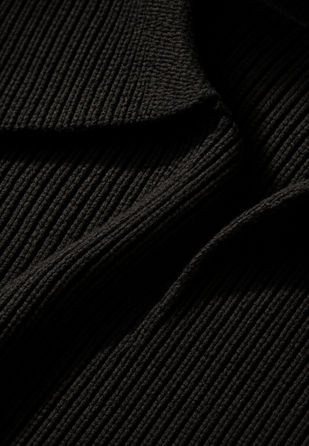 Jersey de punto con cuello polo y cremallera - Severin