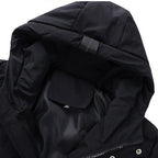 Chaqueta acolchada hombre larga voluminosa capucha ajustable térmica urbana - Stefan