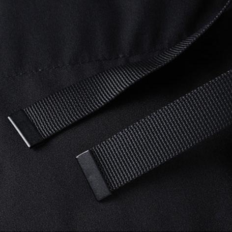 Chaqueta acolchada hombre larga voluminosa capucha ajustable térmica urbana - Stefan