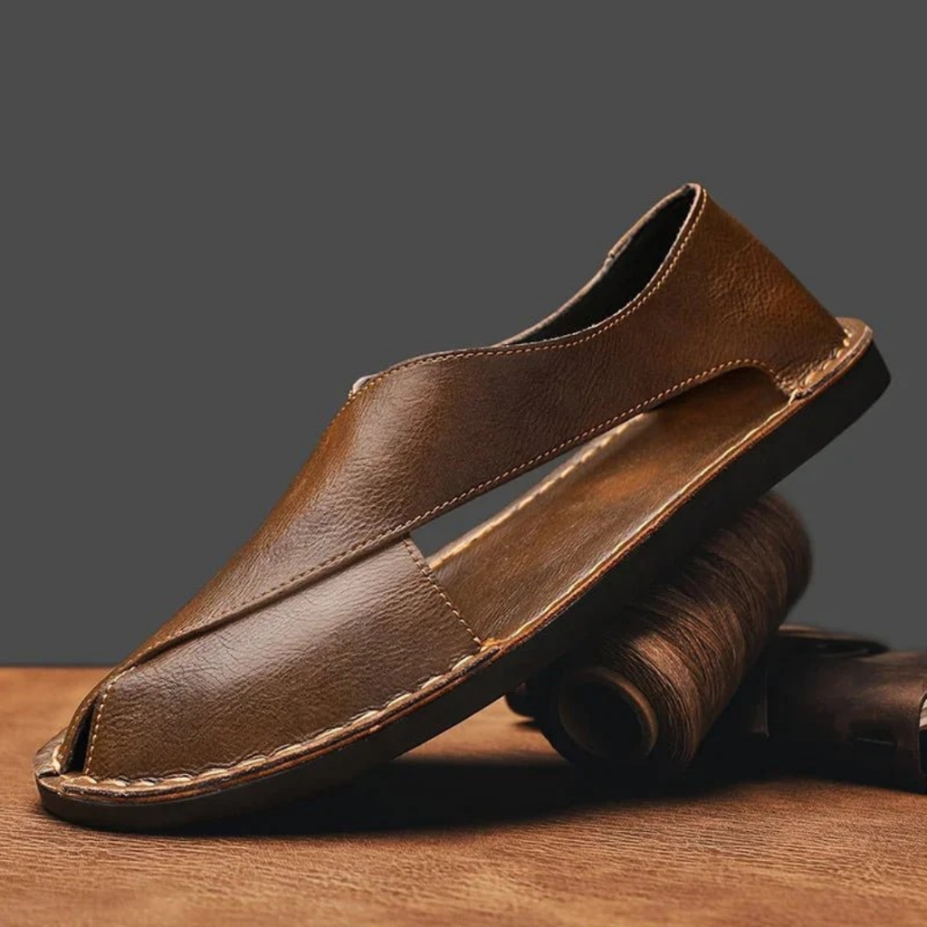 Sandalias hombre cerradas empeine cruzado - Andi