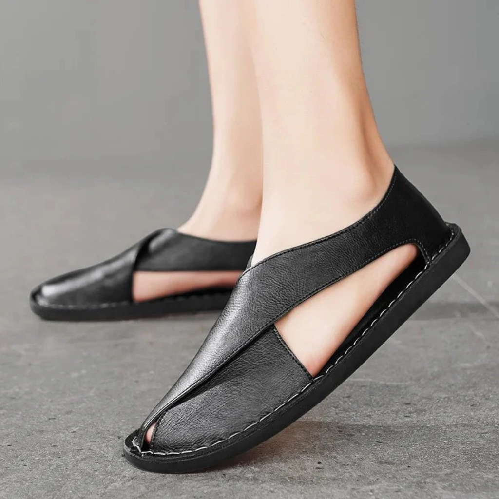 Sandalias hombre cerradas empeine cruzado - Andi
