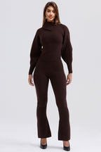 Conjunto de punto de cuello alto Shalia