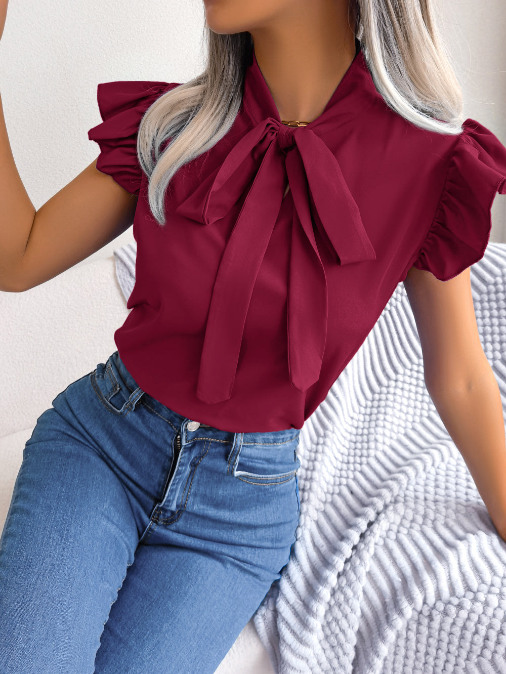 LARA - Blusa con Lazo