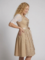 Vestido dirndl mujer cordones delantal bordado - Grecia