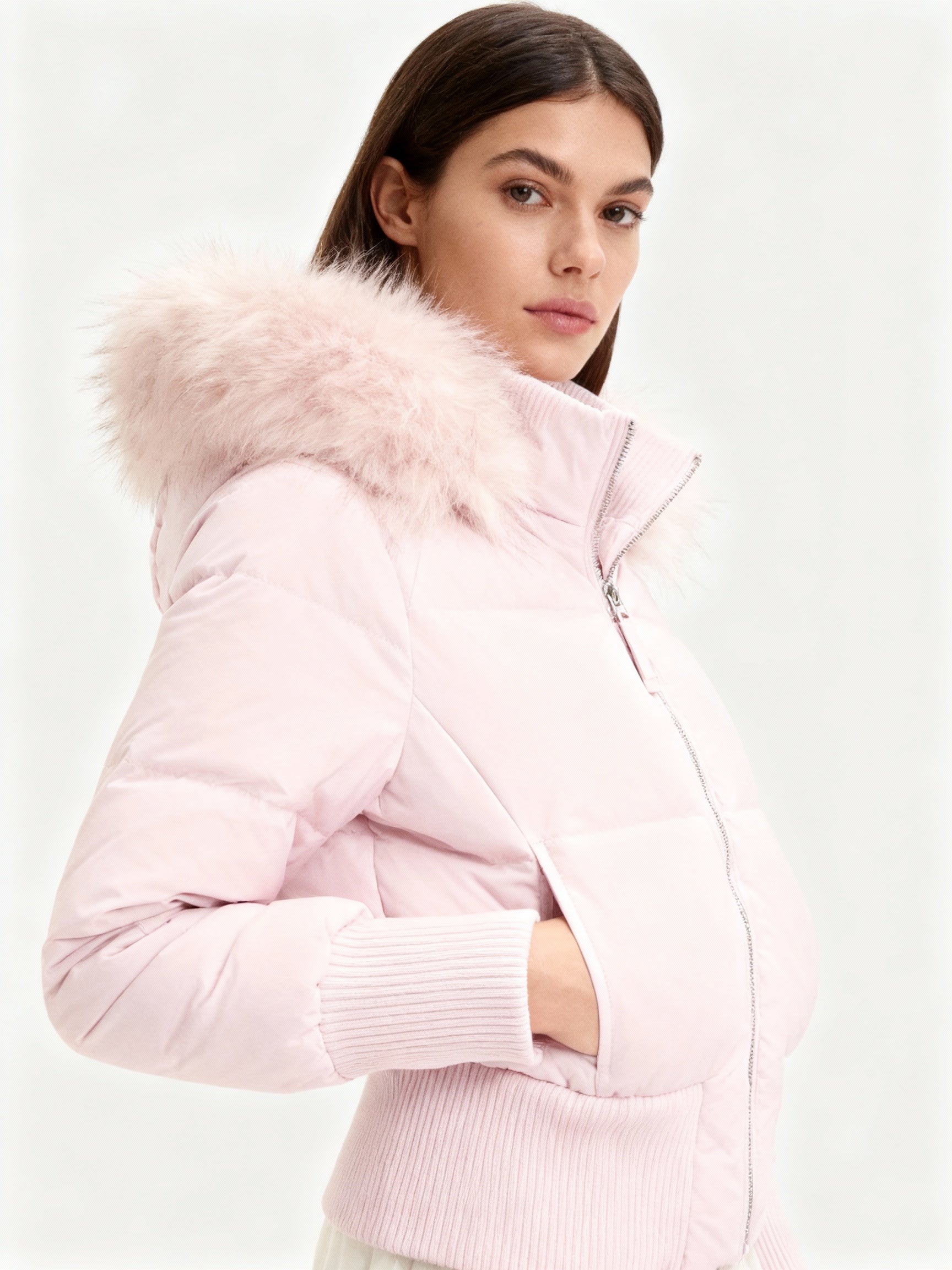 Chaqueta acolchada para mujer de silueta corta - Ragnel