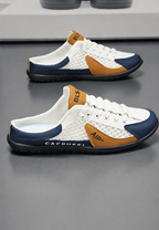 Zapatillas deportivas hombre paneles perforados cordones - Elias