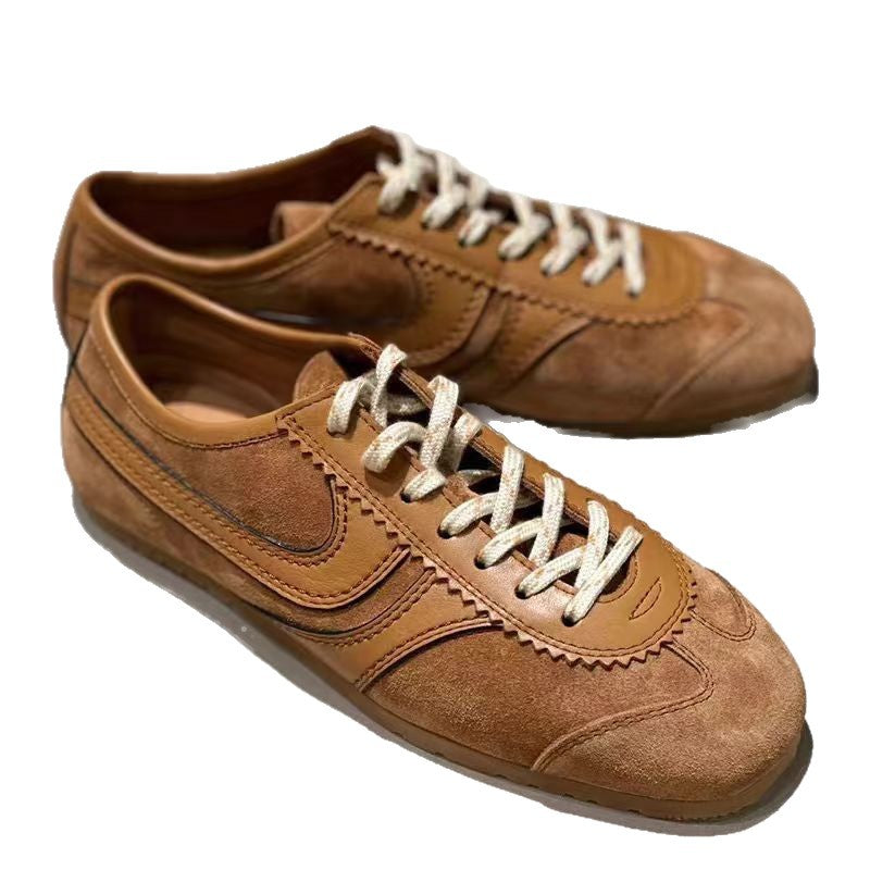 Zapatillas mujer barefoot retro paneles combinados - Alinda