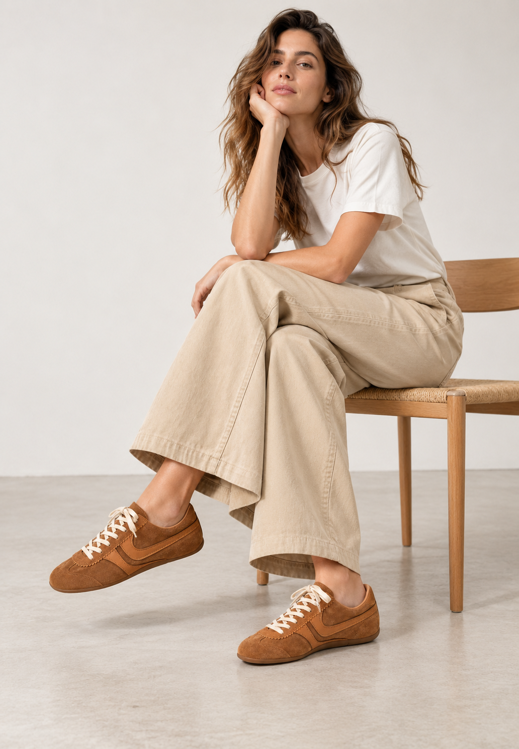 Zapatillas mujer barefoot retro paneles combinados - Alinda