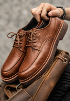 Zapato derby hombre casual cordones suela dentada - Halden