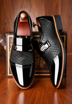 Zapato monkstrap hombre hebilla lateral acabado brillante - Laurenz